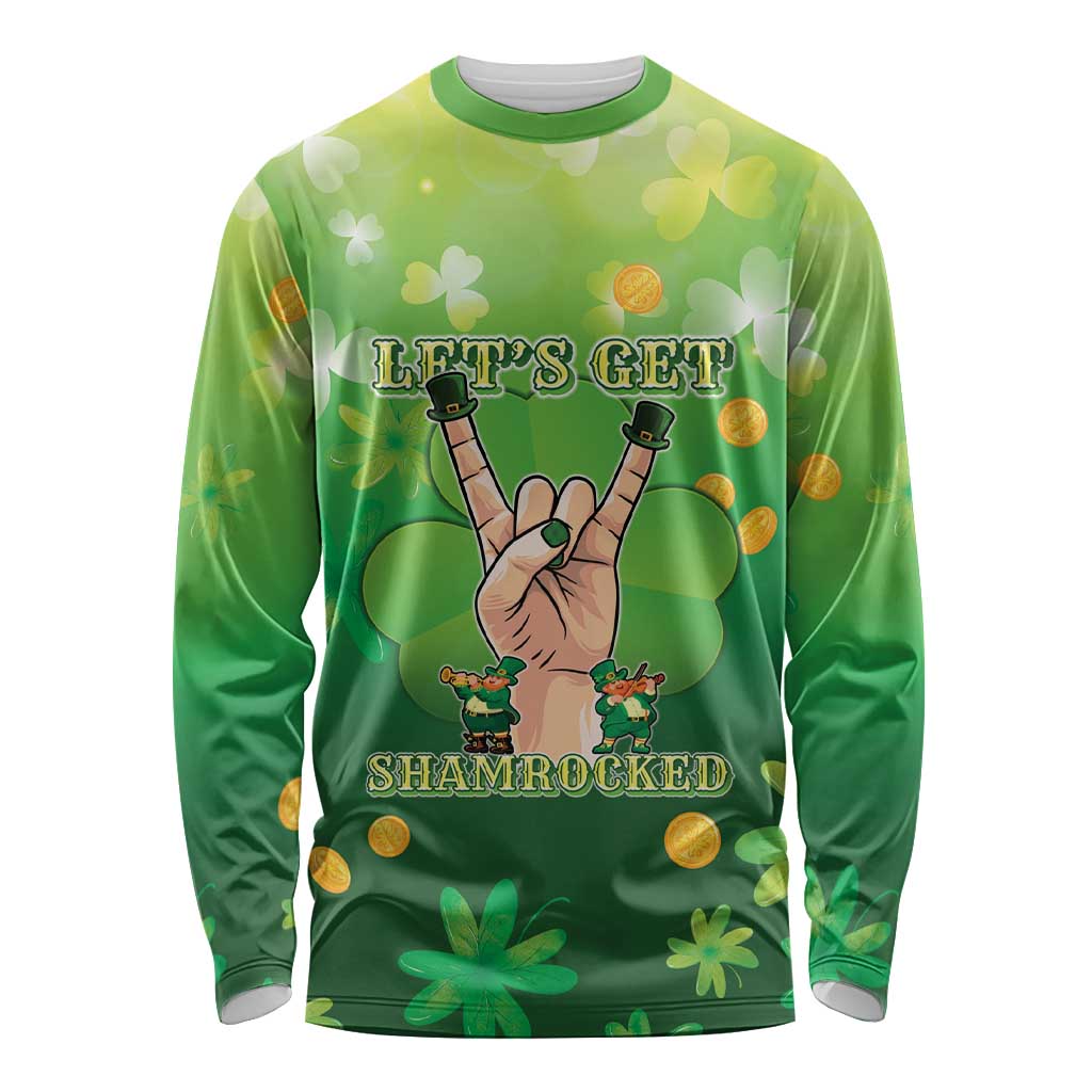 St Patrick's Day Long Sleeve Shirt Ready To Shamrock