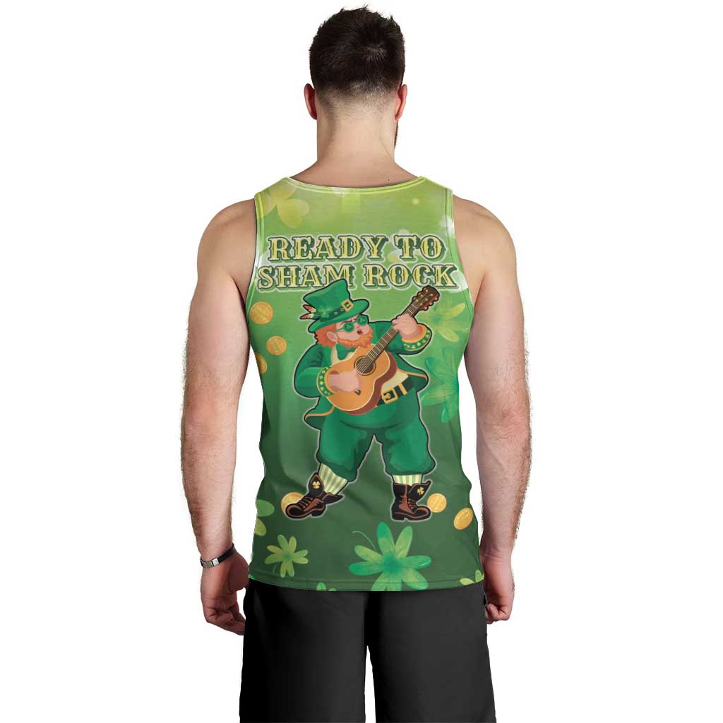 St Patrick's Day Men Tank Top Ready To Shamrock