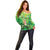 St Patrick's Day Off Shoulder Sweater Ready To Shamrock