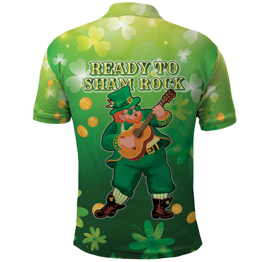 St Patrick's Day Polo Shirt Ready To Shamrock