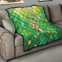 St Patrick's Day Quilt Ready To Shamrock