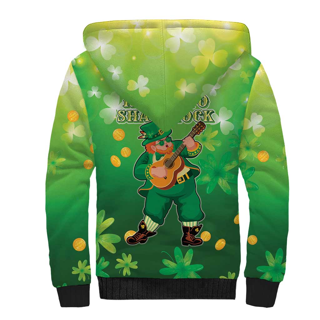 St Patrick's Day Sherpa Hoodie Ready To Shamrock