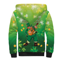 St Patrick's Day Sherpa Hoodie Ready To Shamrock