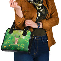 St Patrick's Day Shoulder Handbag Ready To Shamrock