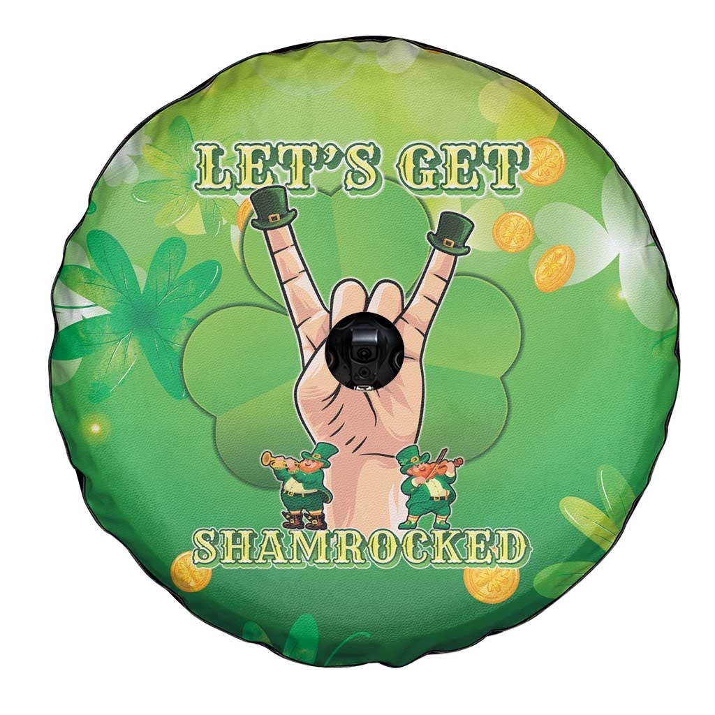 St Patrick's Day Spare Tire Cover Ready To Shamrock