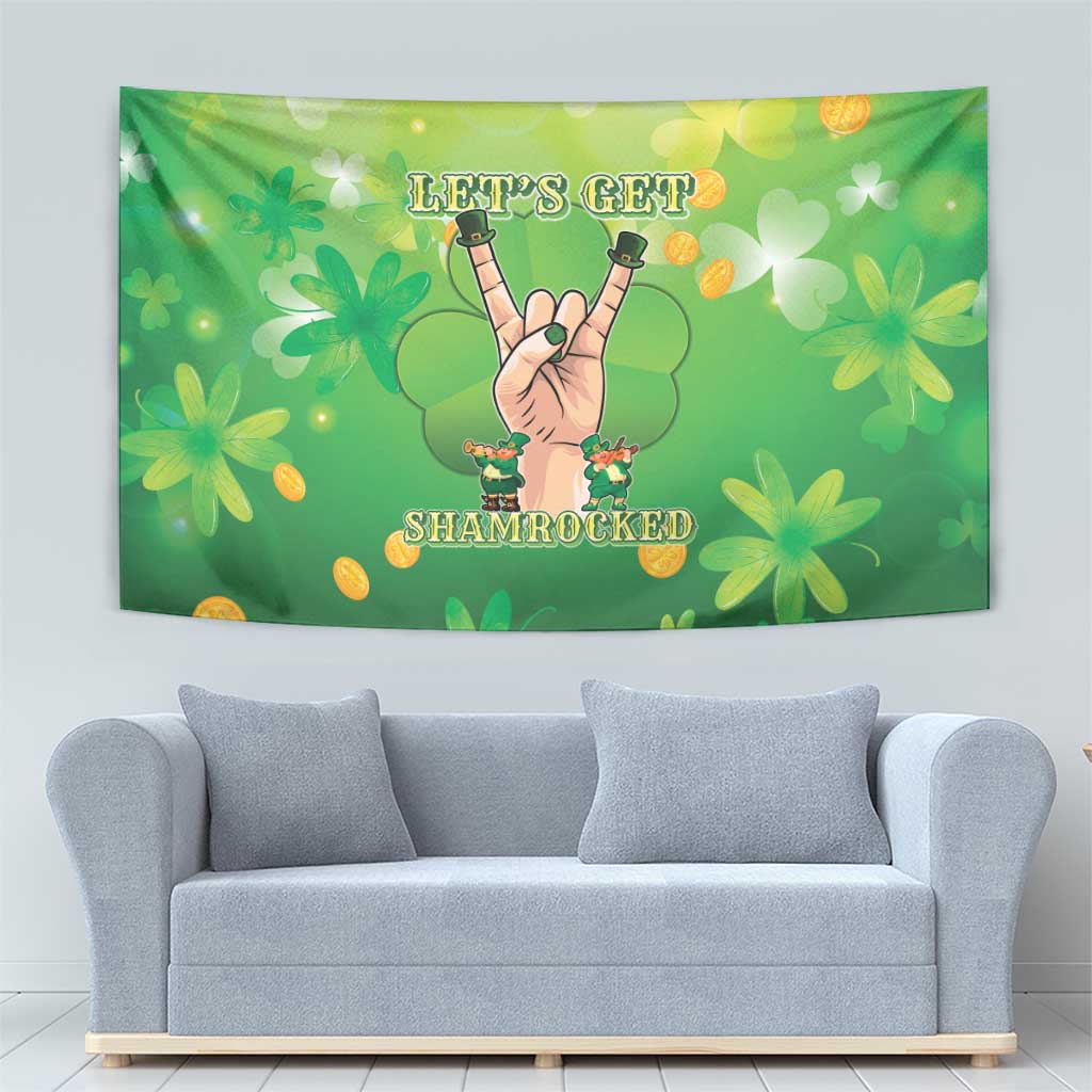 St Patrick's Day Tapestry Ready To Shamrock
