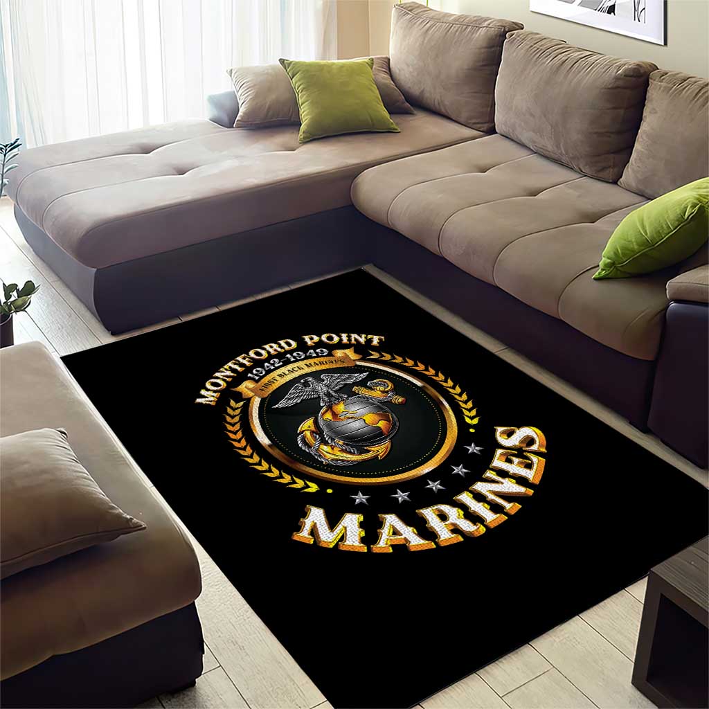 Montford Point Marines Legacy Area Rug Honoring The Legend