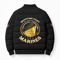 Montford Point Marines Legacy Bomber Puffer Jacket Honoring The Legend