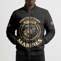 Montford Point Marines Legacy Bomber Puffer Jacket Honoring The Legend