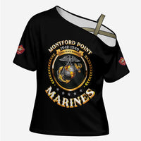 Montford Point Marines Legacy Cross Shoulder Shirt Honoring The Legend