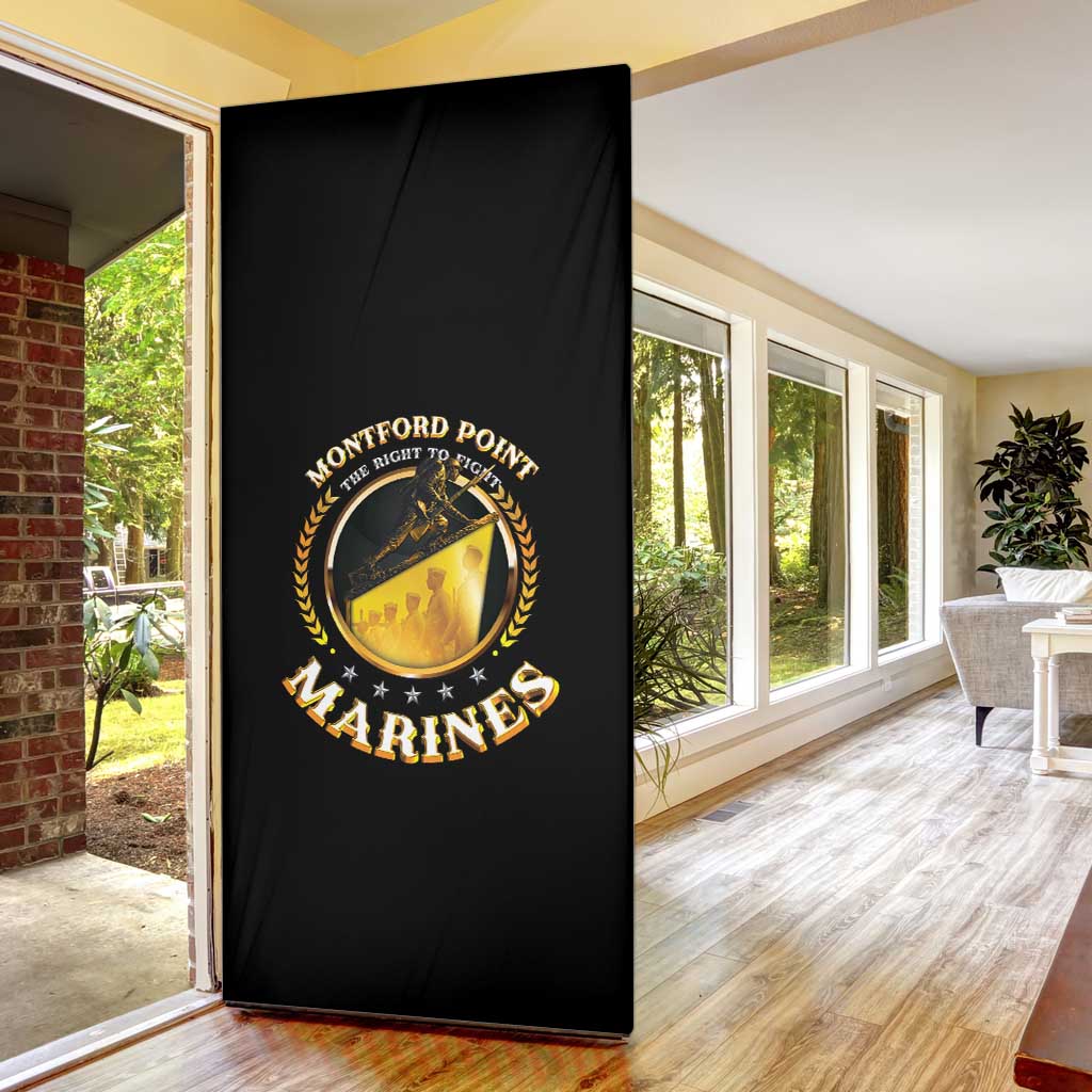 Montford Point Marines Legacy Door Cover Honoring The Legend