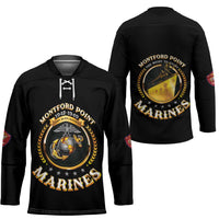 Montford Point Marines Legacy Hockey Jersey Honoring The Legend