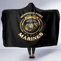 Montford Point Marines Legacy Hooded Blanket Honoring The Legend
