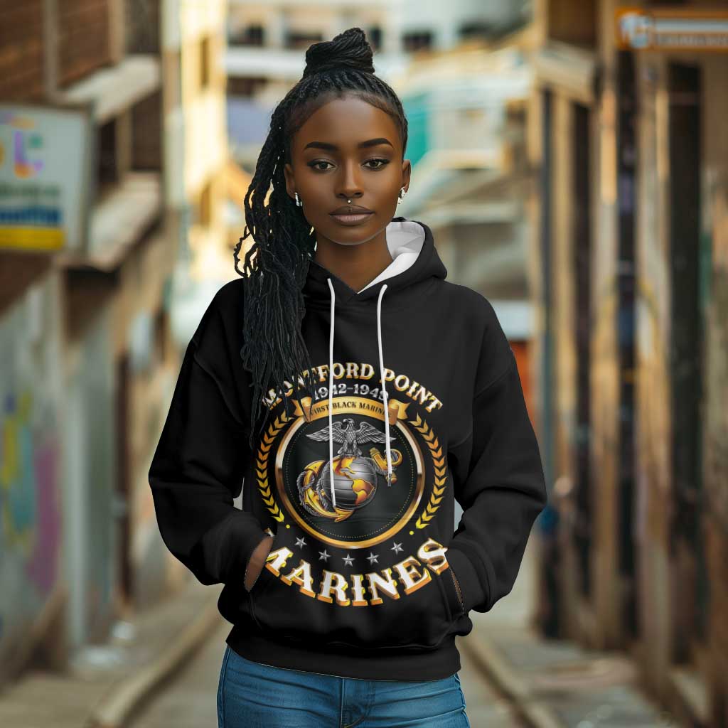 Montford Point Marines Legacy Hoodie Honoring The Legend