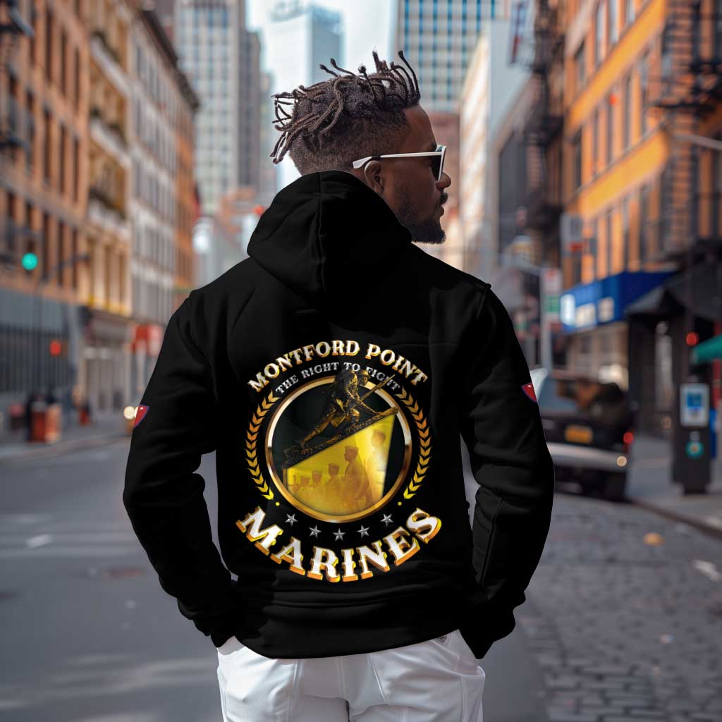 Montford Point Marines Legacy Hoodie Honoring The Legend