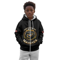 Montford Point Marines Legacy Kid Hoodie Honoring The Legend