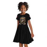 Montford Point Marines Legacy Kid Short Sleeve Dress Honoring The Legend