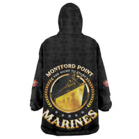 Montford Point Marines Legacy Kid Wearable Blanket Hoodie Honoring The Legend