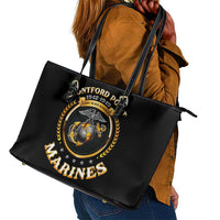 Montford Point Marines Legacy Leather Tote Bag Honoring The Legend