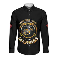 Montford Point Marines Legacy Long Sleeve Button Shirt Honoring The Legend