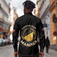 Montford Point Marines Legacy Long Sleeve Button Shirt Honoring The Legend