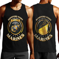 Montford Point Marines Legacy Men Tank Top Honoring The Legend