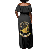 Montford Point Marines Legacy Off Shoulder Maxi Dress Honoring The Legend