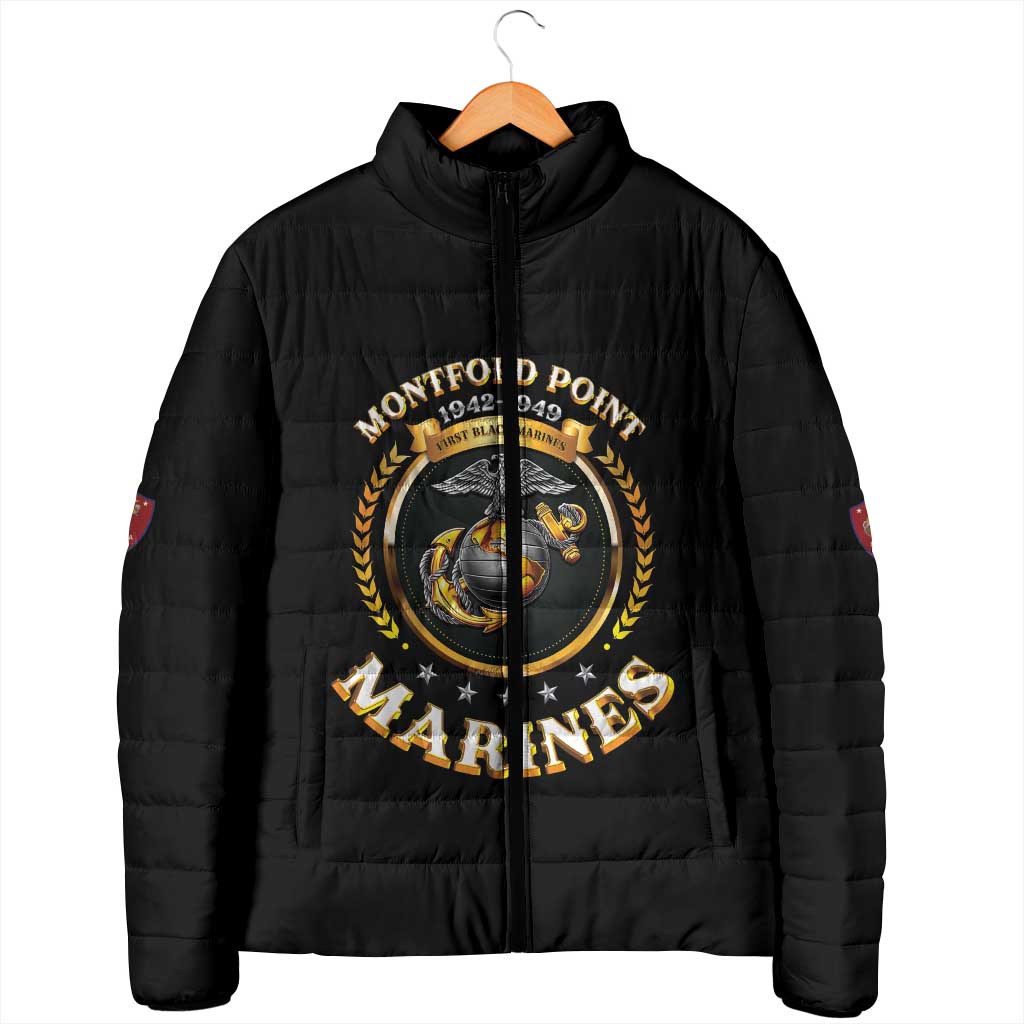 Montford Point Marines Legacy Padded Jacket Honoring The Legend