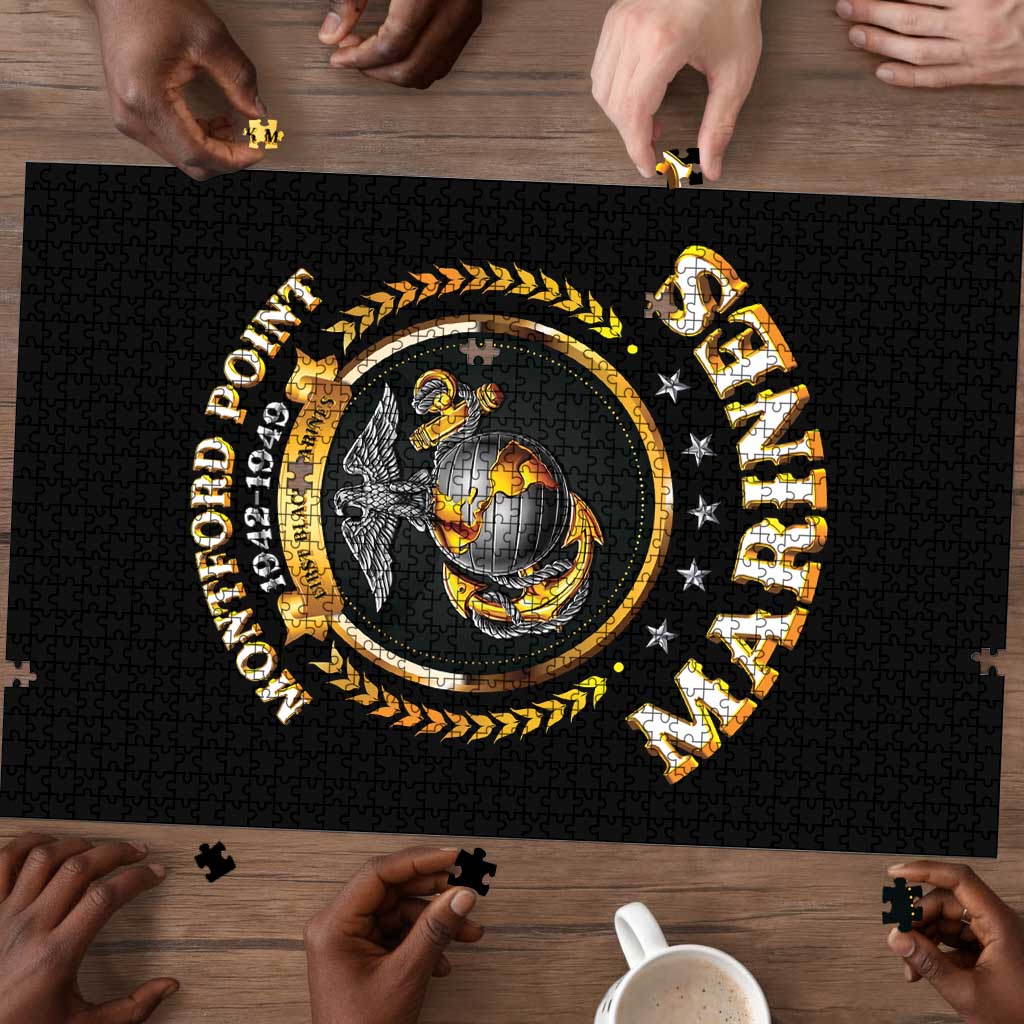 Montford Point Marines Legacy Puzzle Honoring The Legend