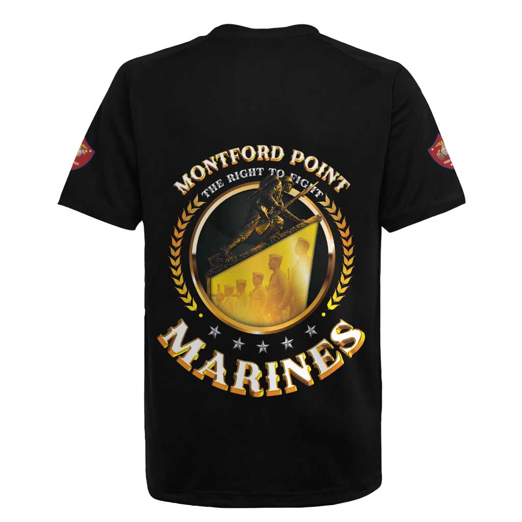 Montford Point Marines Legacy Rugby Jersey Honoring The Legend