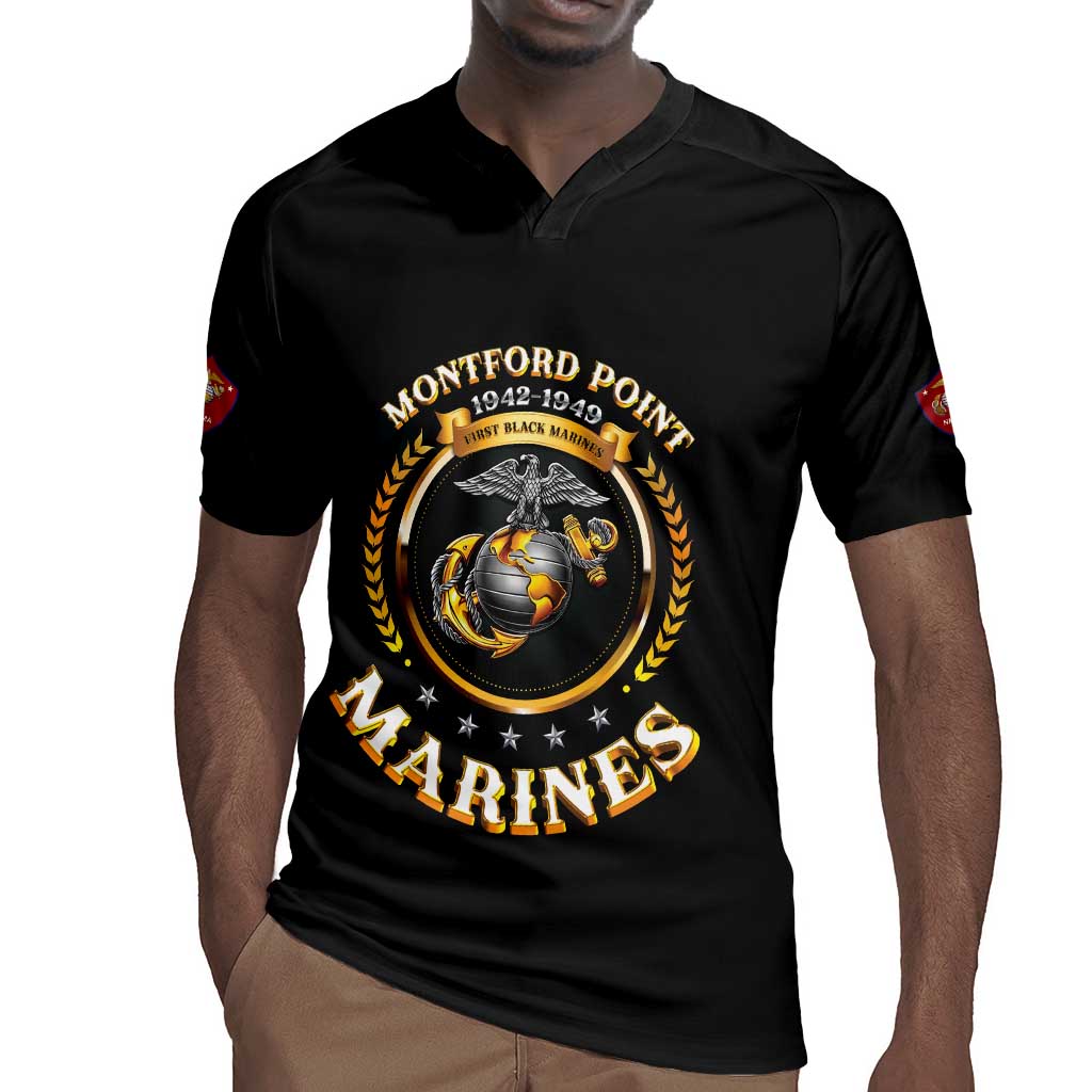 Montford Point Marines Legacy Rugby Jersey Honoring The Legend