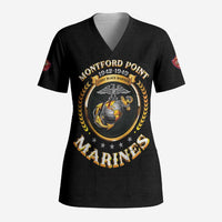 Montford Point Marines Legacy Scrub Top Honoring The Legend