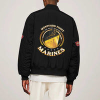 Montford Point Marines Legacy Sleeve Zip Bomber Jacket Honoring The Legend