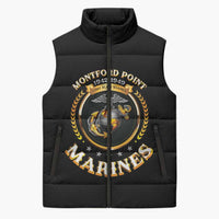 Montford Point Marines Legacy Sleeveless Puffer Jacket Honoring The Legend