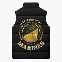 Montford Point Marines Legacy Sleeveless Puffer Jacket Honoring The Legend