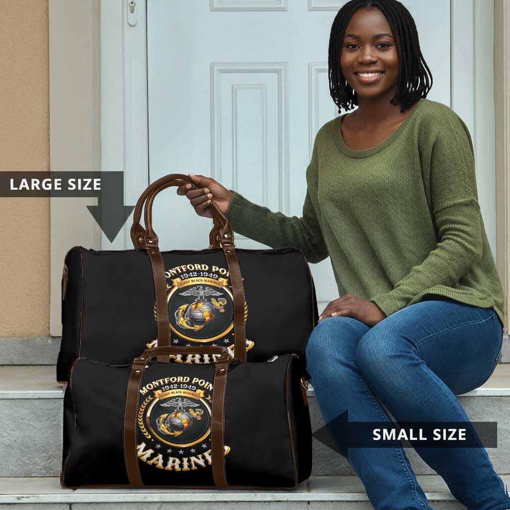 Montford Point Marines Legacy Travel Bag Honoring The Legend
