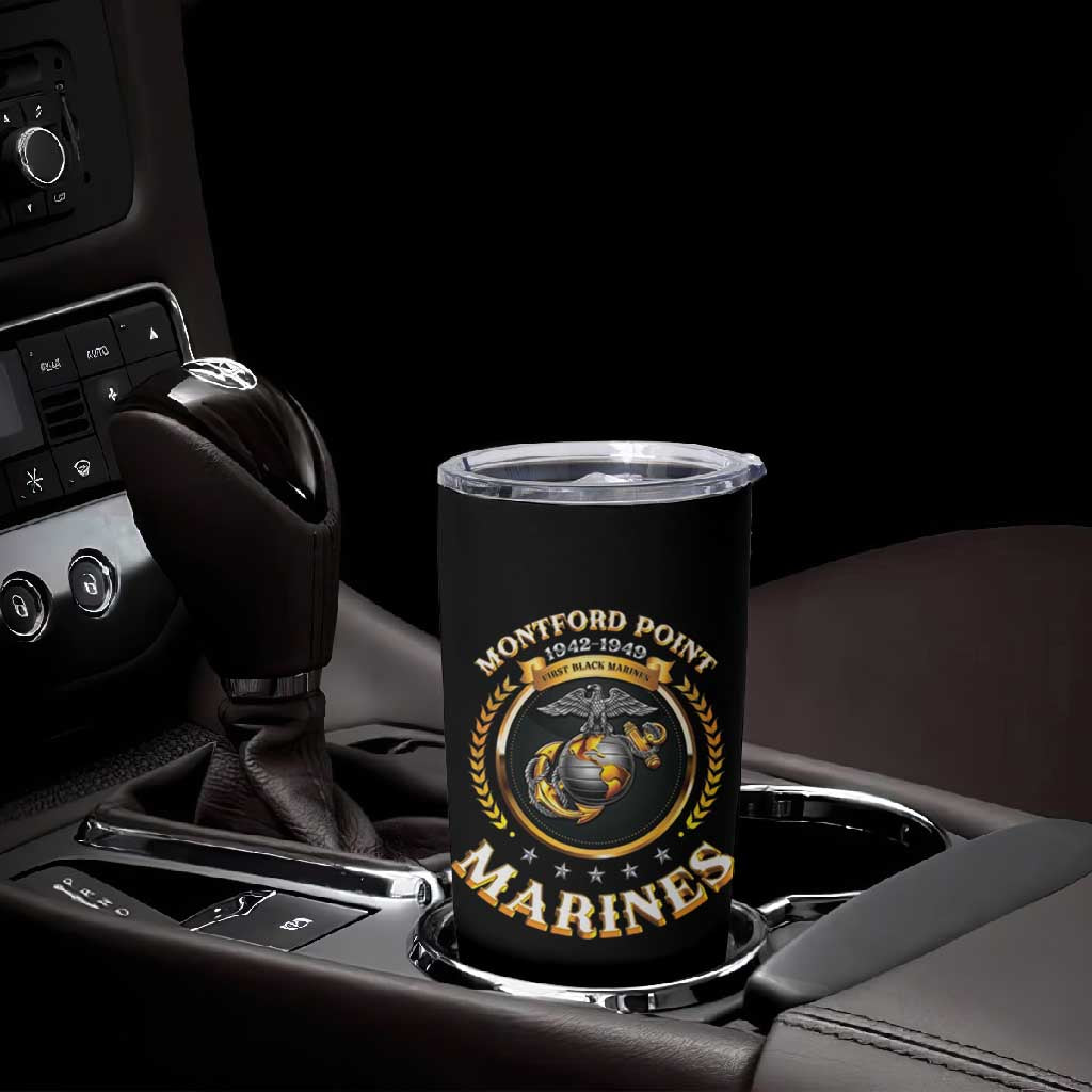 Montford Point Marines Legacy Tumbler Cup Honoring The Legend