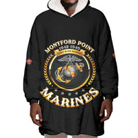 Montford Point Marines Legacy Wearable Blanket Hoodie Honoring The Legend