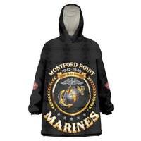 Montford Point Marines Legacy Wearable Blanket Hoodie Honoring The Legend