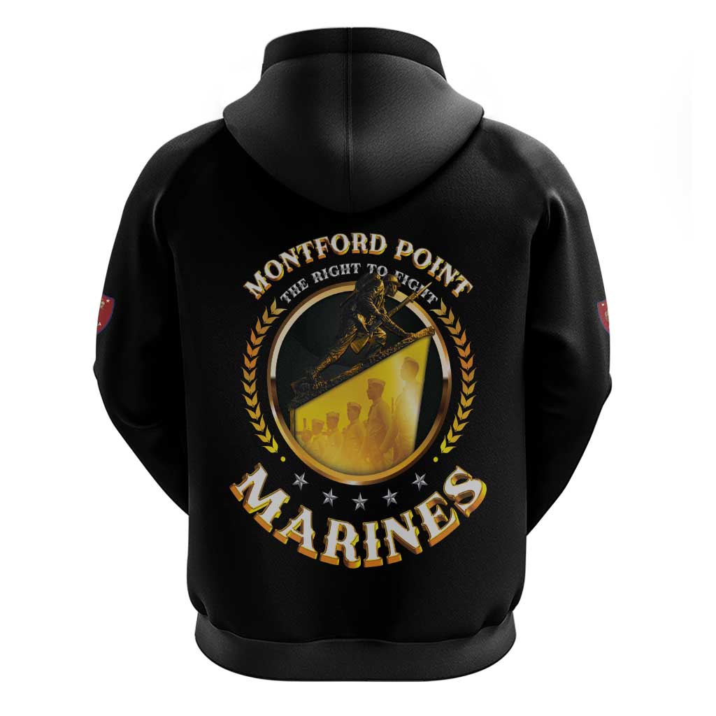 Montford Point Marines Legacy Zip Hoodie Honoring The Legend