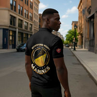 Montford Point Marines Legacy Zipper Polo Shirt Honoring The Legend