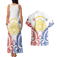 Philippines Couples Matching Tank Maxi Dress and Hawaiian Shirt Katipunan Andres Bonifacio