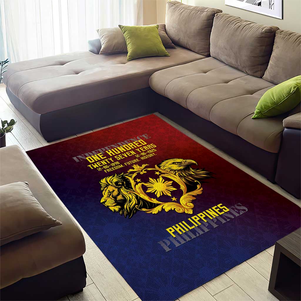 Philippines 127th Independence Day Area Rug Special Style
