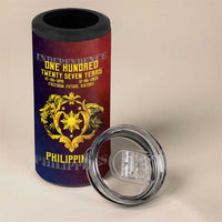 Philippines 127th Independence Day 4 in 1 Can Cooler Tumbler Special Style