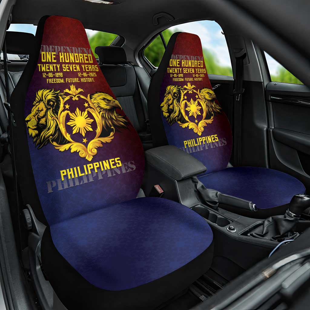Philippines 127th Independence Day Car Seat Cover Special Style