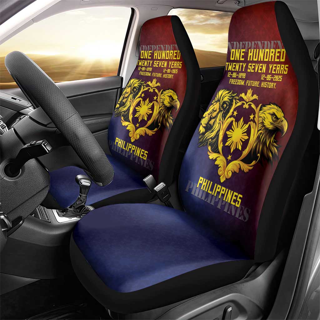 Philippines 127th Independence Day Car Seat Cover Special Style