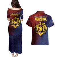 Philippines 127th Independence Day Couples Matching Puletasi and Hawaiian Shirt Special Style