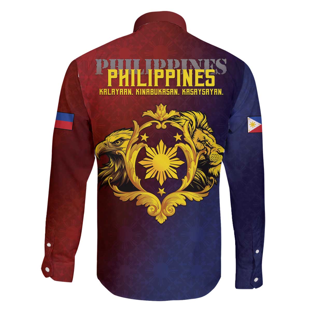 Philippines 127th Independence Day Family Matching Off The Shoulder Long Sleeve Dress and Hawaiian Shirt Special Style