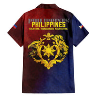 Philippines 127th Independence Day Family Matching Short Sleeve Bodycon Dress and Hawaiian Shirt Special Style