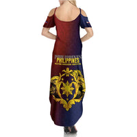 Philippines 127th Independence Day Family Matching Summer Maxi Dress and Hawaiian Shirt Special Style